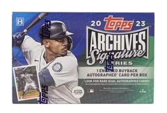 2023 Topps Archives Signature Series MLB Baseball Hobby Box - ACTIVE Player Edition